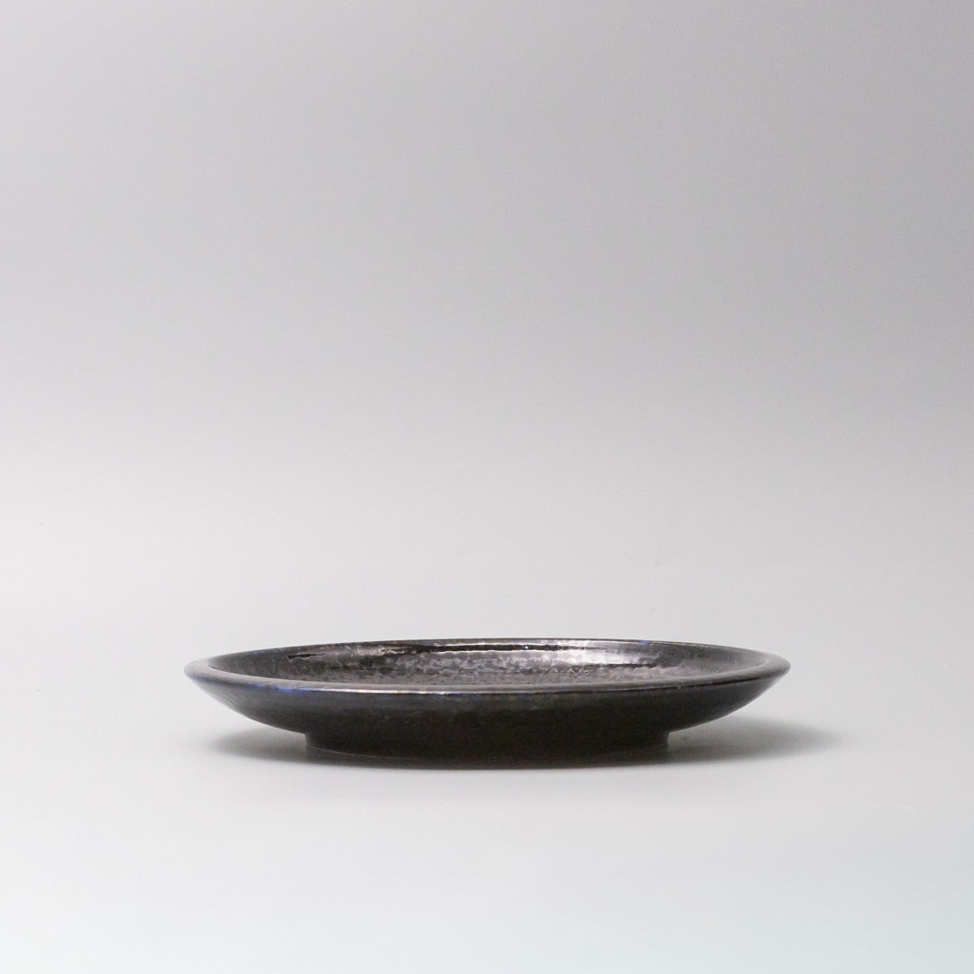 Plate Thick Edge 25cm Midnight Pearl Glaze