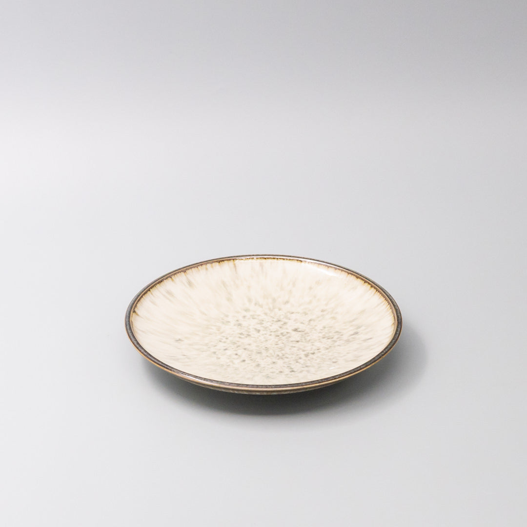 Side Plate 19cm Ivory Pearl Glaze