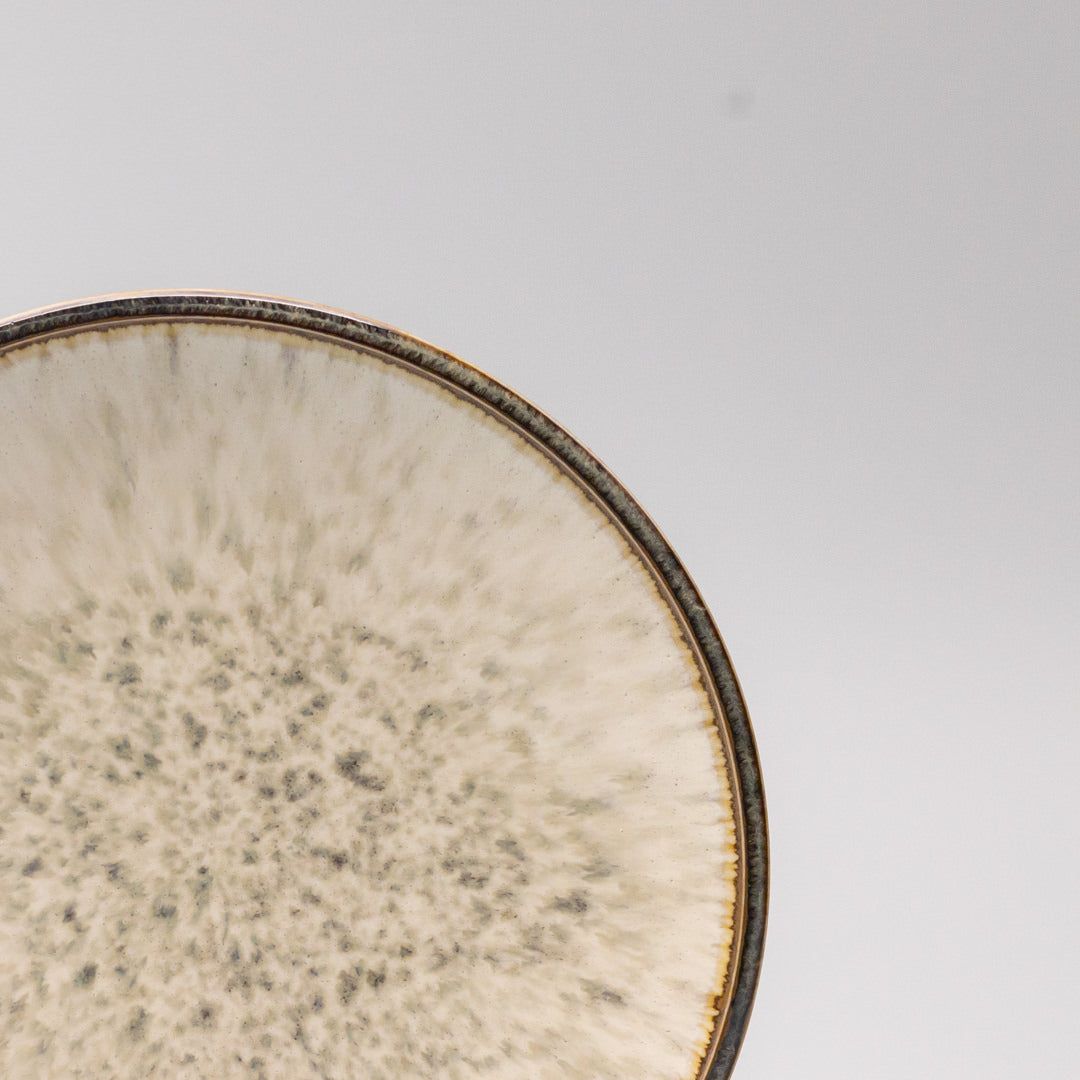 Side Plate 19cm Ivory Pearl Glaze