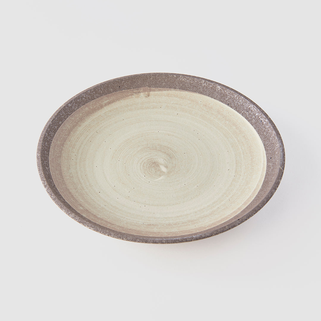 Dinner Plate 25.5cm Nin Rin Glaze - Made In Japan | Japanese Tableware