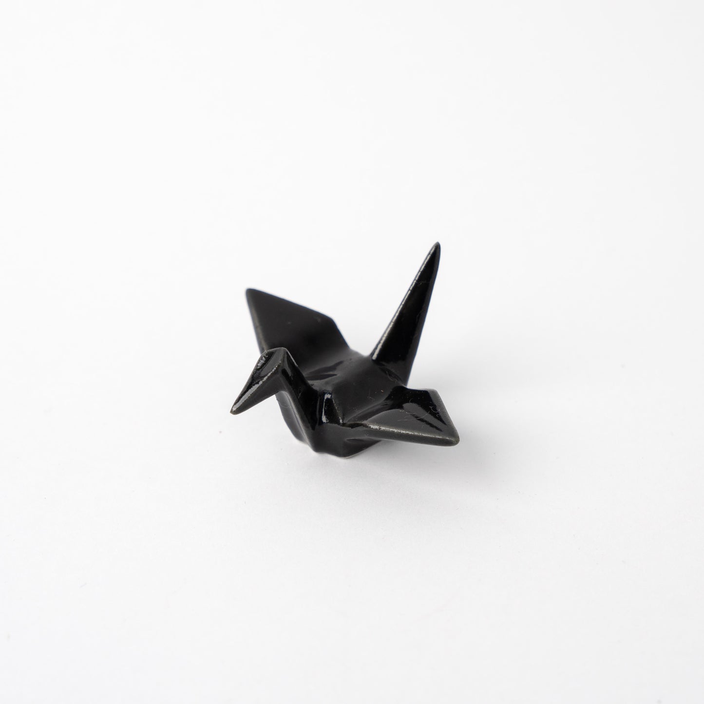 Origami Crane Chopstick Rest Black