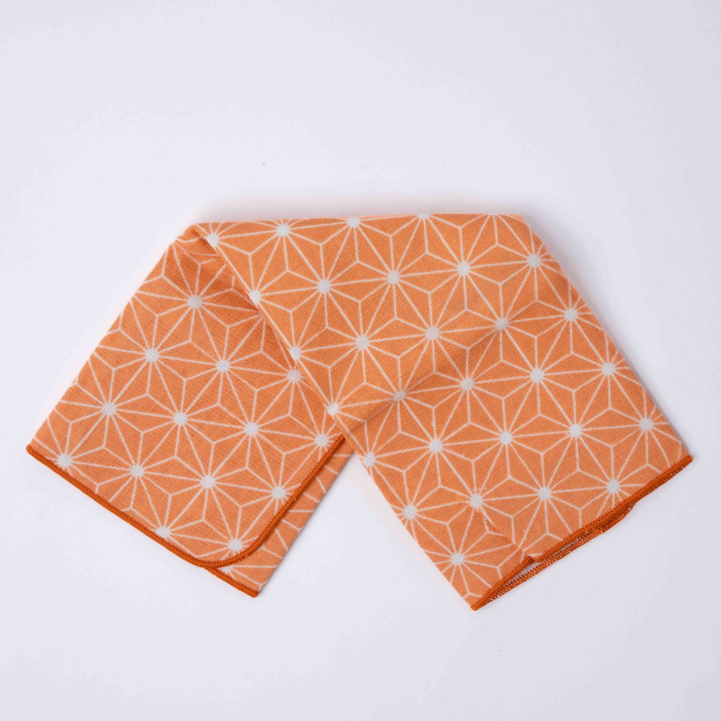 Face Towel Asanoha Orange
