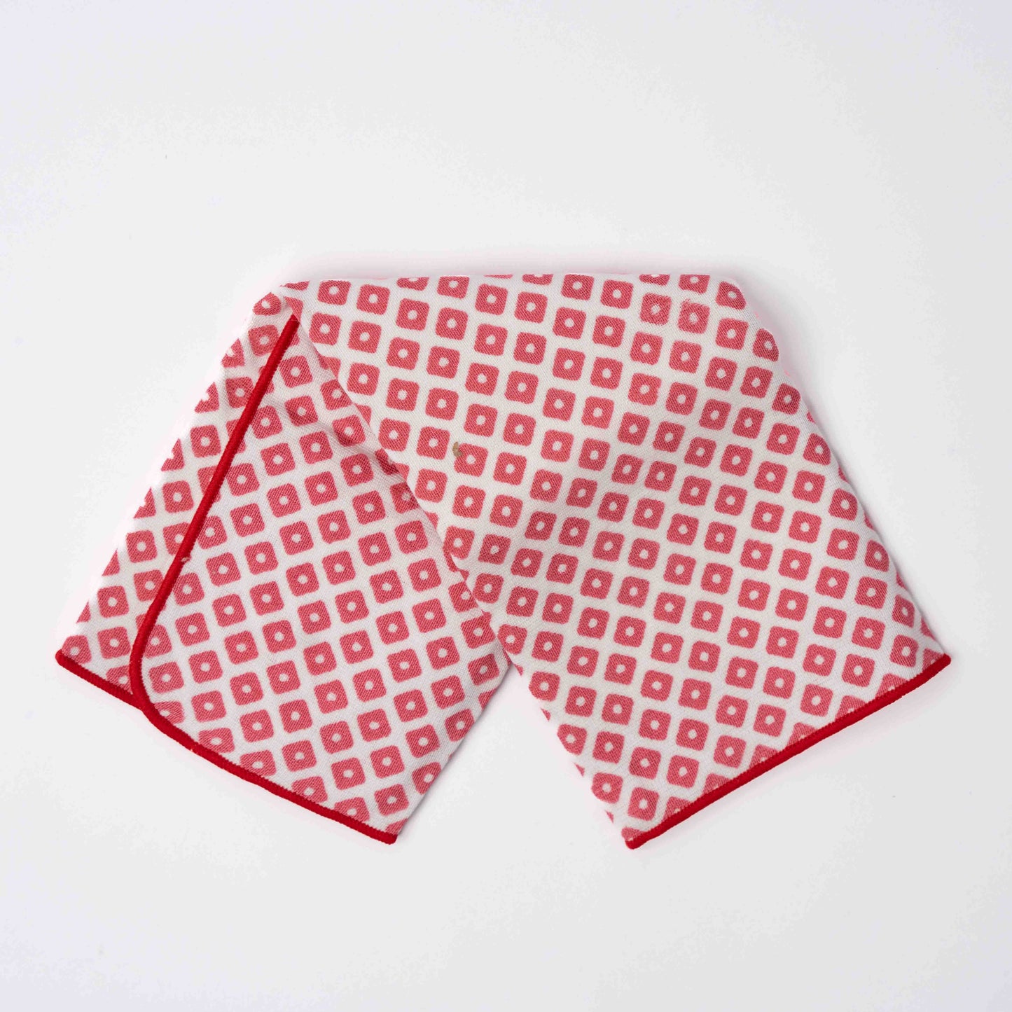 Face Towel Kanoko Red