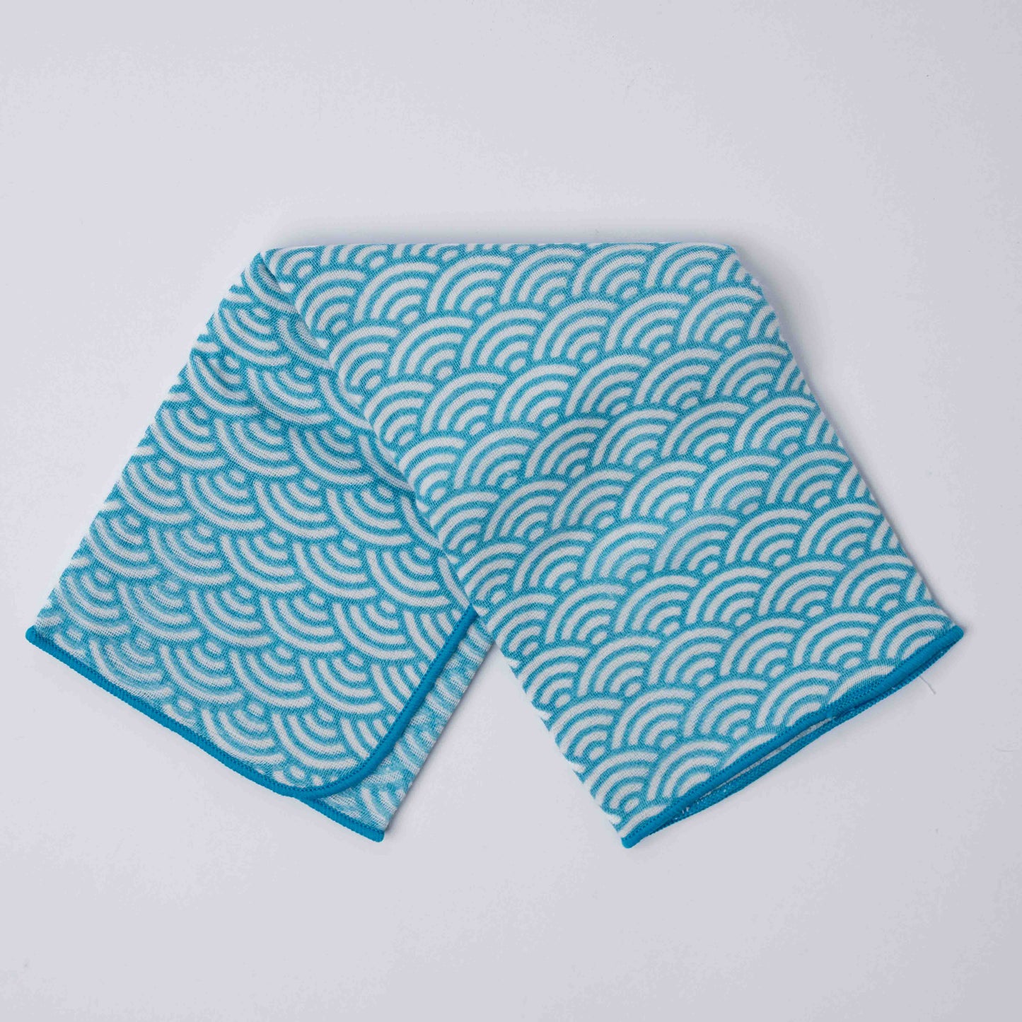 Face Towel Waves Blue
