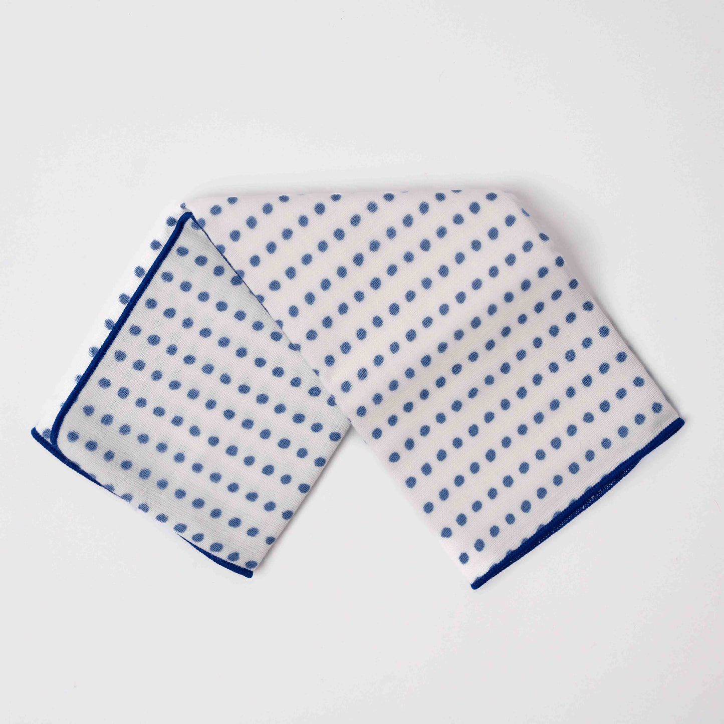 Face Towel Dot Blue
