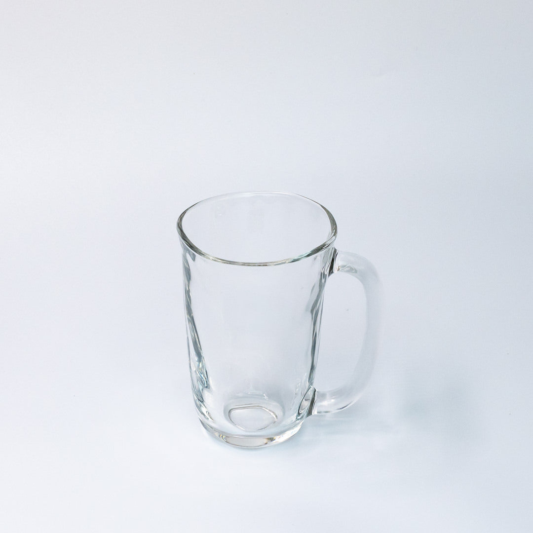 Glass Beer Mug Large 410ml