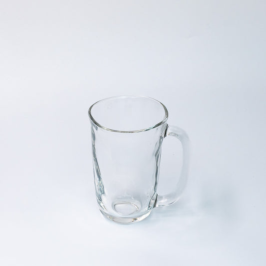 Glass Beer Mug Large 410ml