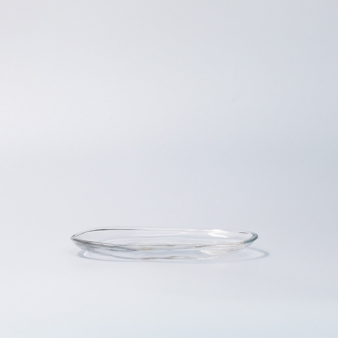 Glass Oval Dish 15.4cm