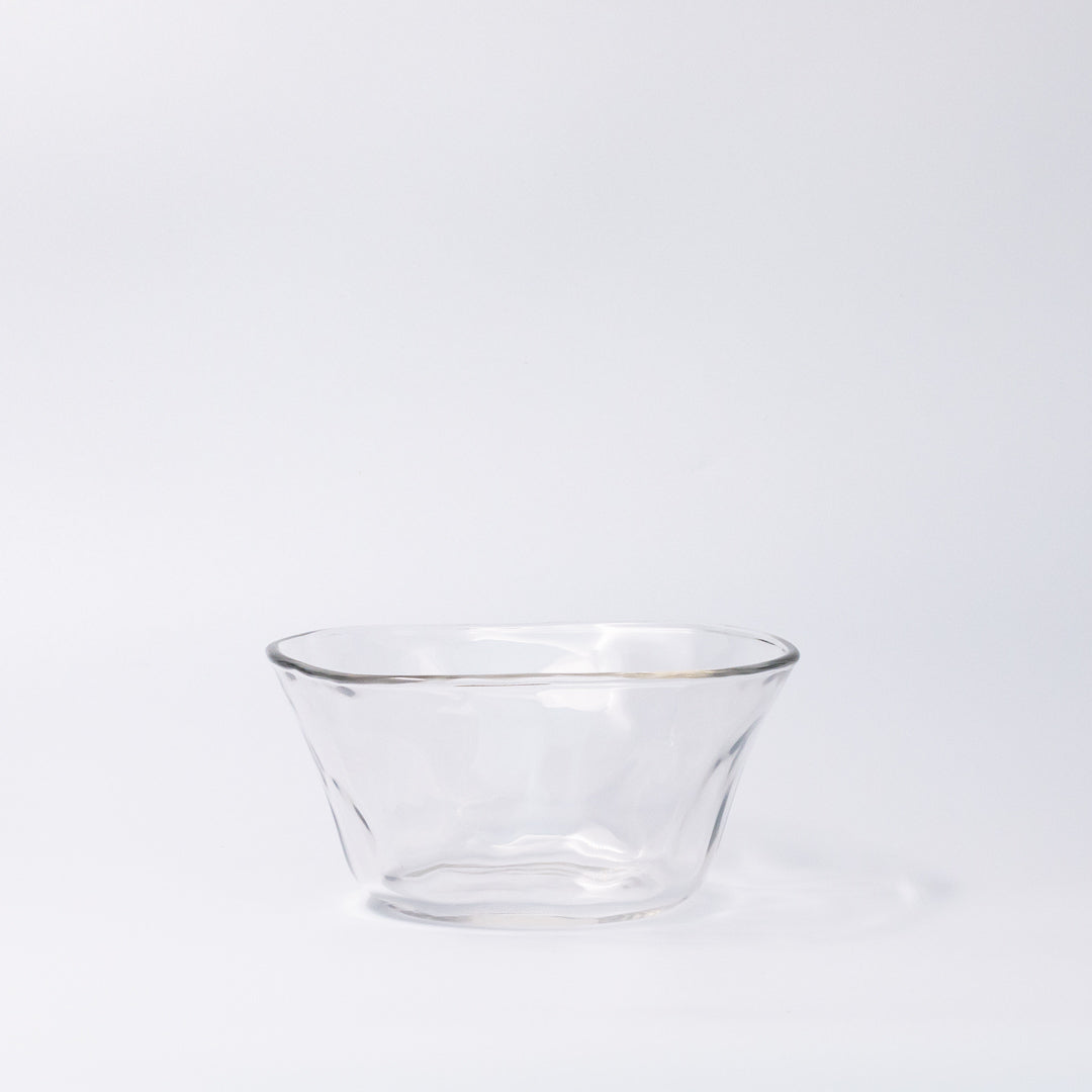 Glass Bowl Fluted 17cm