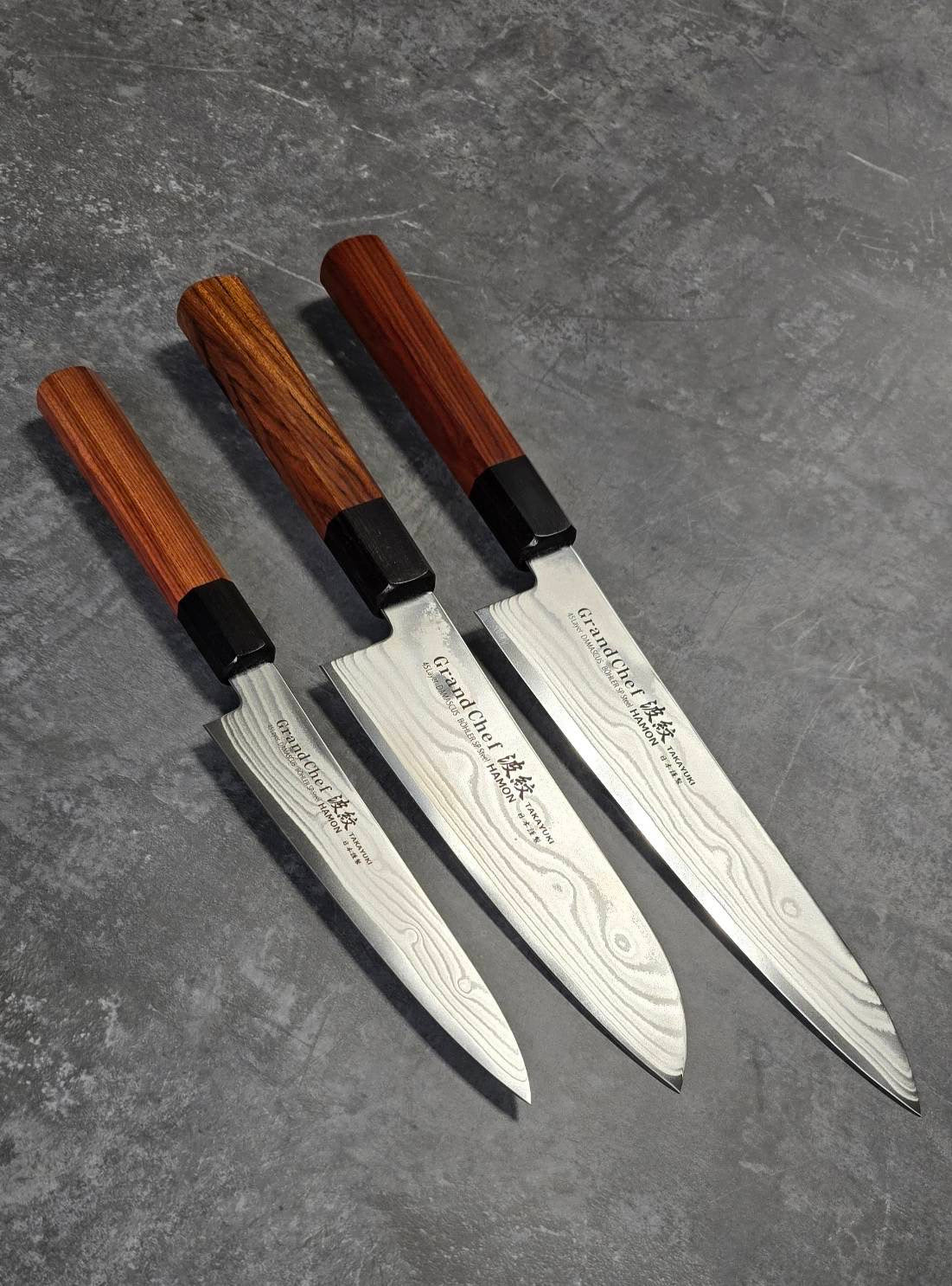 Knife Sakai Takayuki Grand Chef Hamon 21cm Gyuto
