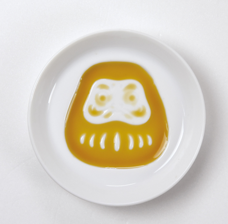 Sauce Dish Silhouette Daruma