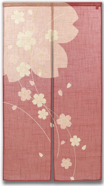 Noren Door Curtain 150cm Sakura