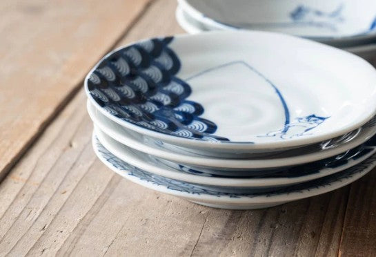 Tapas Plate 16.5cm Skating Cat Design