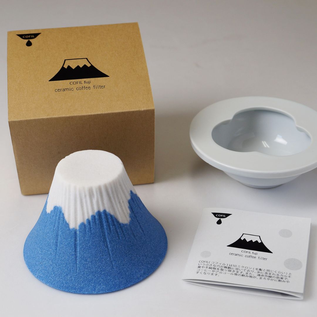 COFIL Mount Fuji Coffee Filter Grey