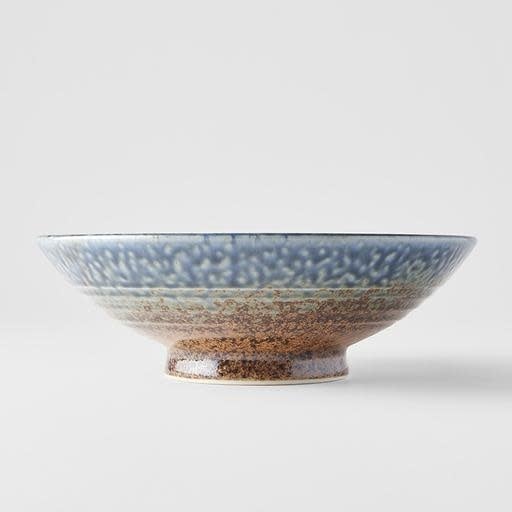 Ramen Bowl 24.5cm Earth & Sky Glaze - Made In Japan | Japanese Tableware
