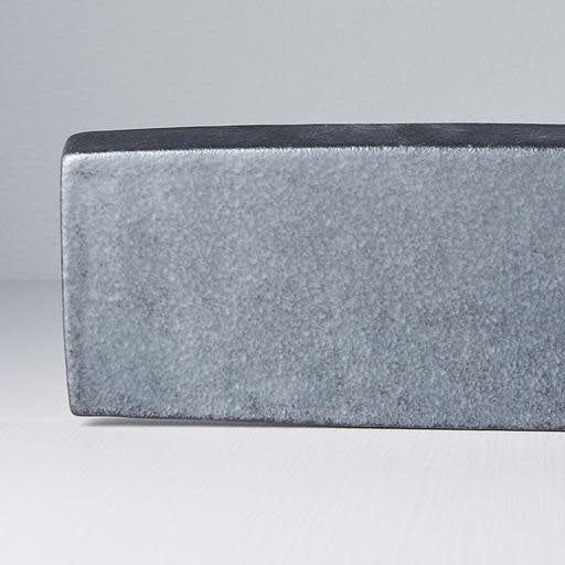 Plate Rectangular 33 x 9cm Craft Black Glaze - Made In Japan | Japanese Tableware