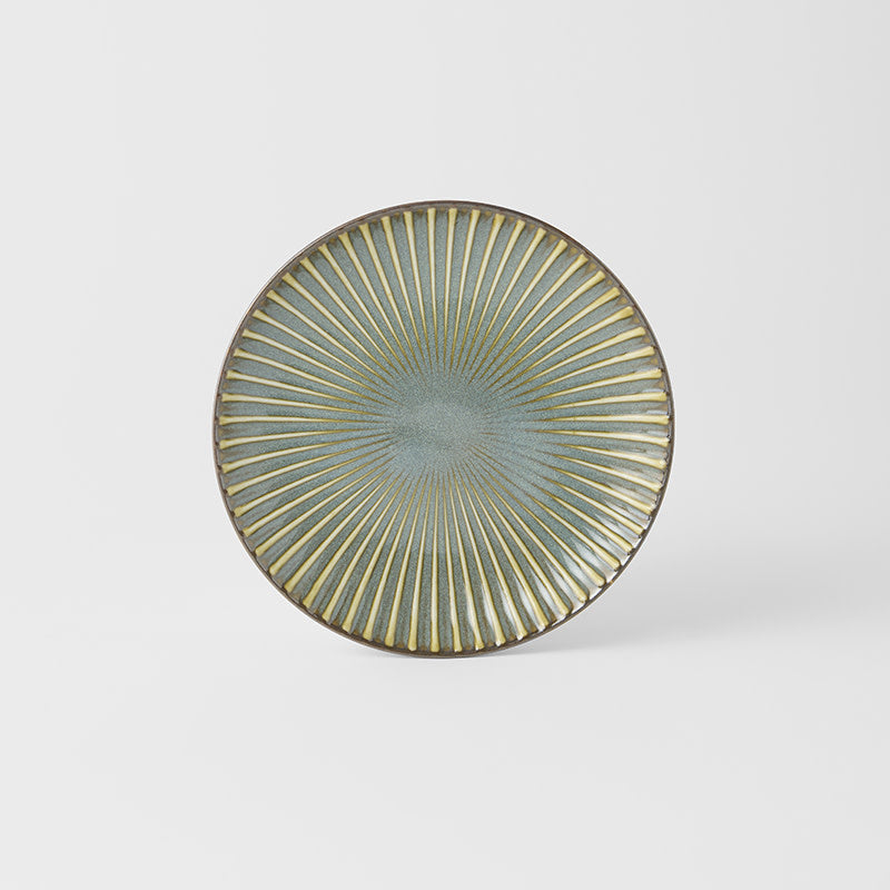 Tapas Plate 16cm Green Sendan Glaze