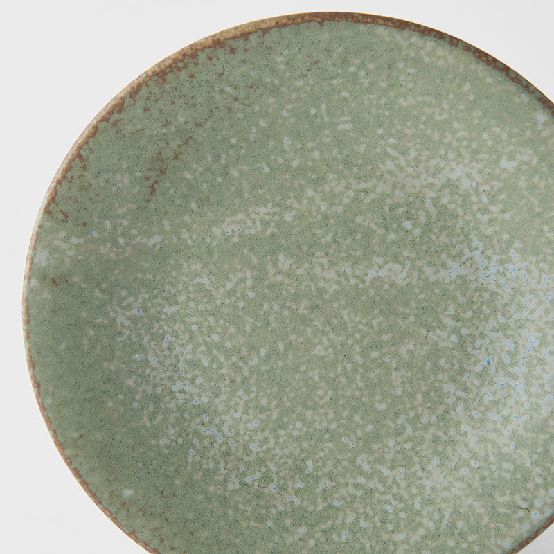 Tapas Plate 17.5cm Green Fade Glaze