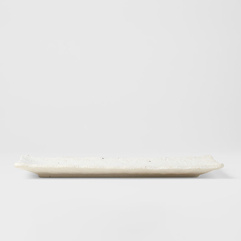Sashimi Plate 29cm Shell Glaze - Made In Japan | Japanese Tableware