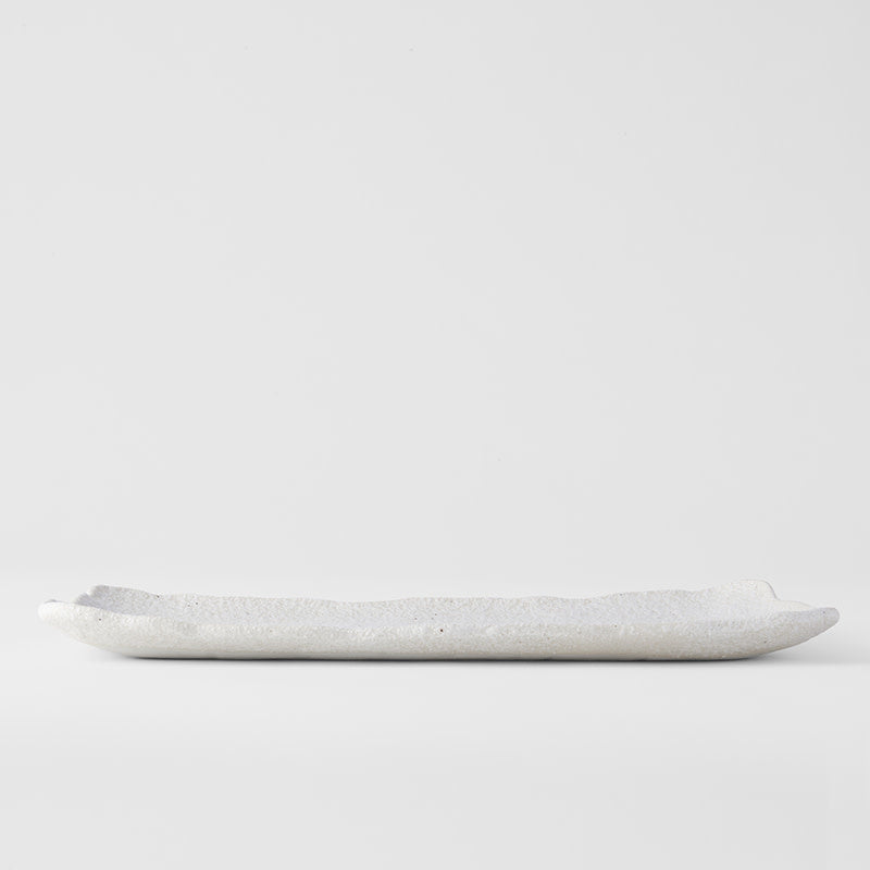Rectangular Platter 35 cm Shell Glaze