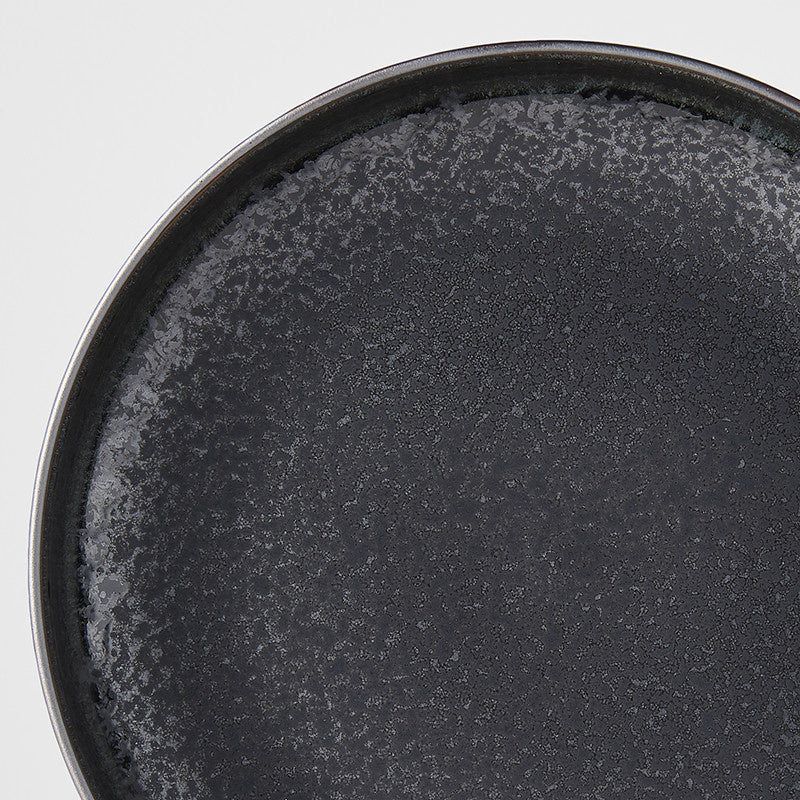 Plate High Rim 22cm Matt Black