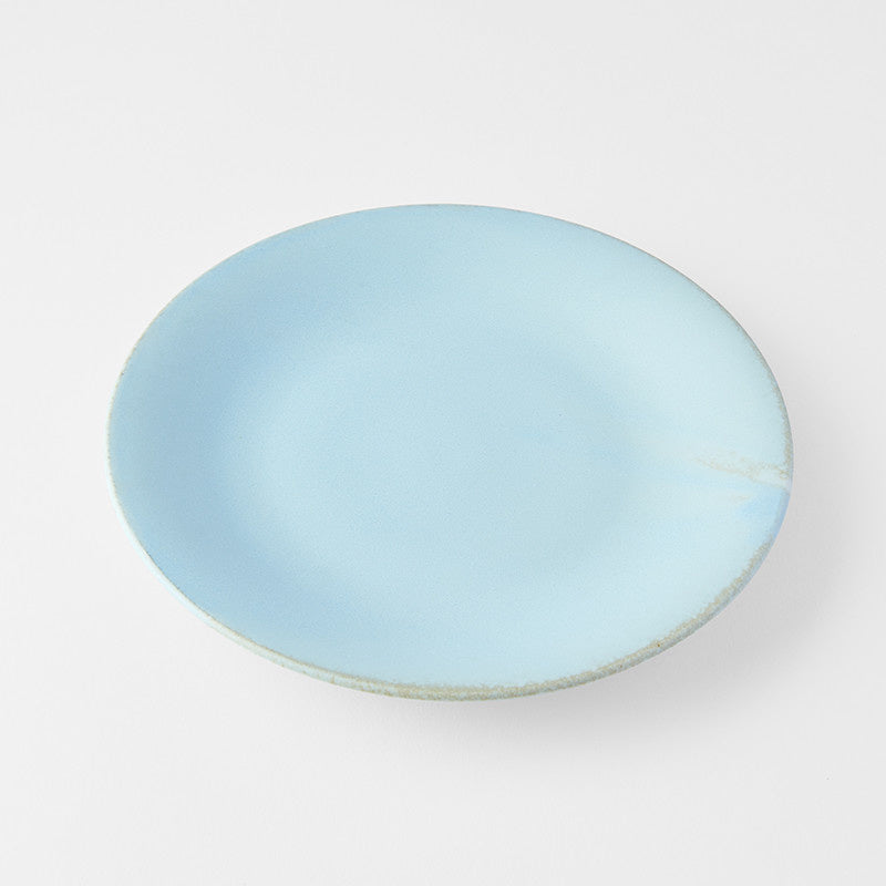 Side Plate 21cm Soda Blue Glaze