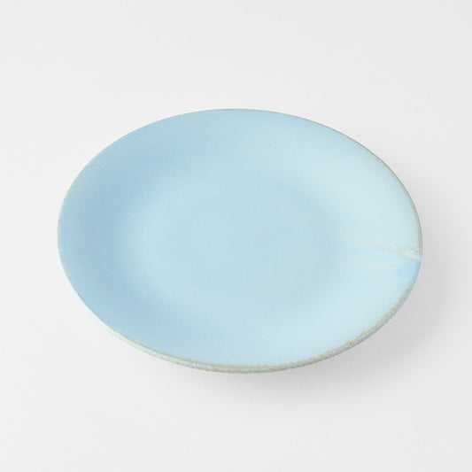 Side Plate 21cm Soda Blue Glaze