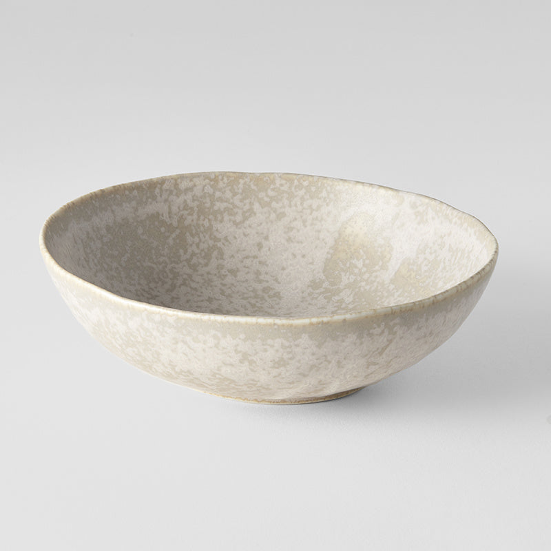 Small ceramic bowl featuring White Fade Glaze, ideal for sides or desserts dining.
