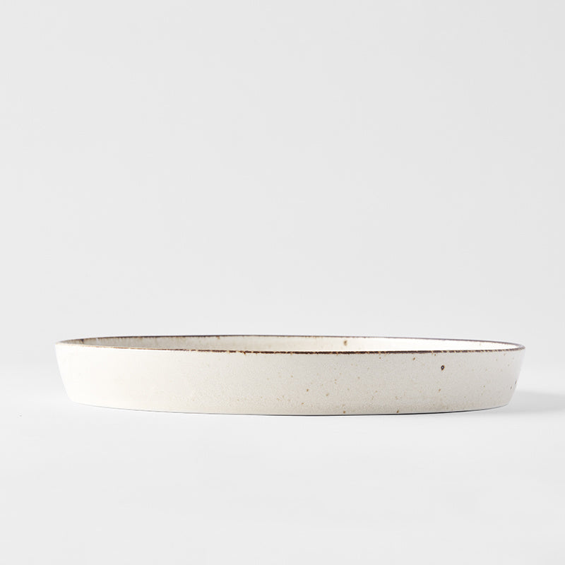 Plate High Rim 25cm Piro Piro Glaze