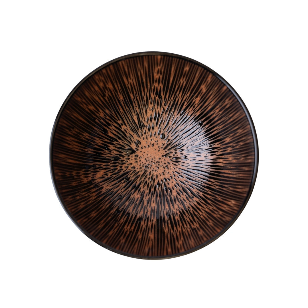 Bowl 19.5cm Bronze Converging Glaze