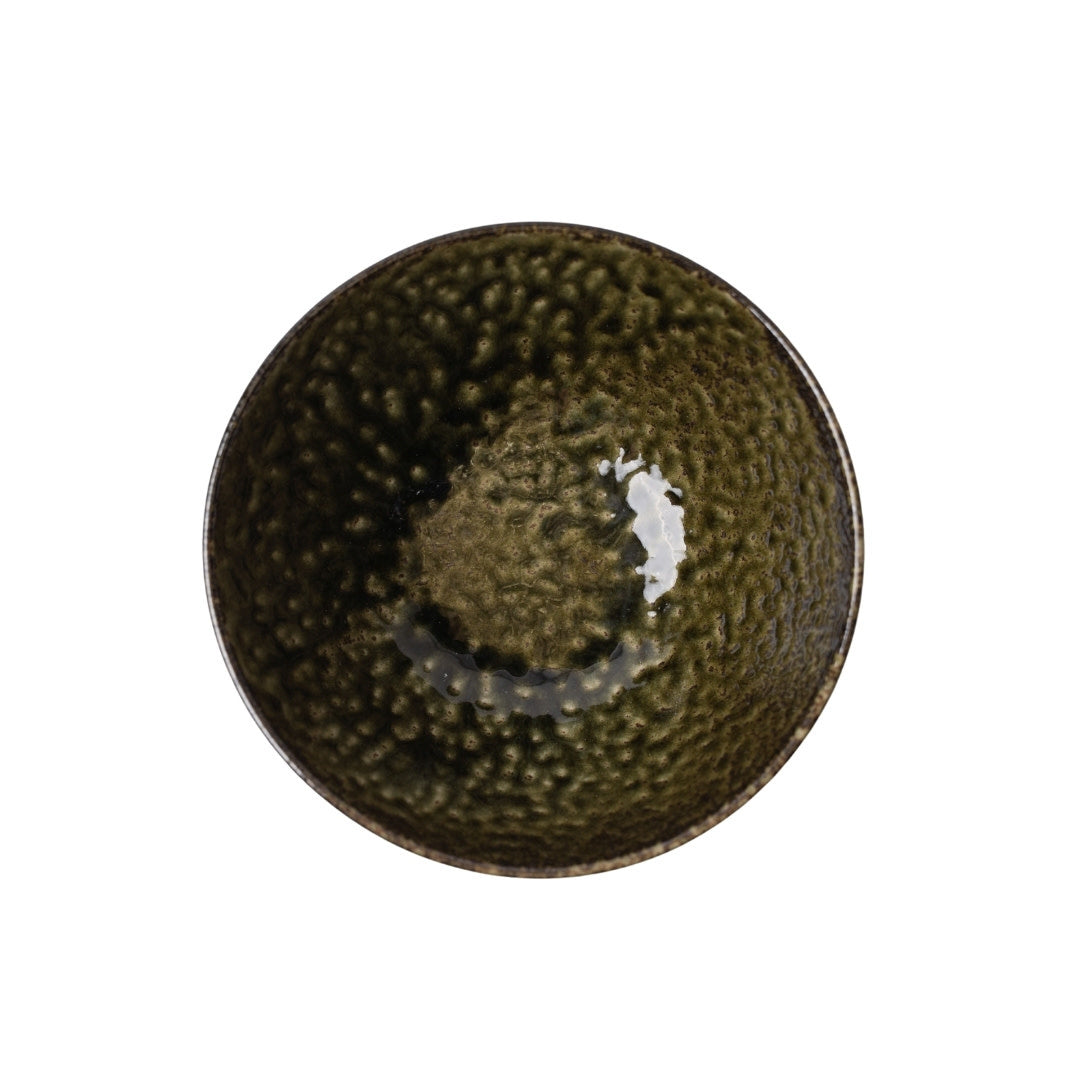 Bowl V Shaped 19cm Sage Glaze