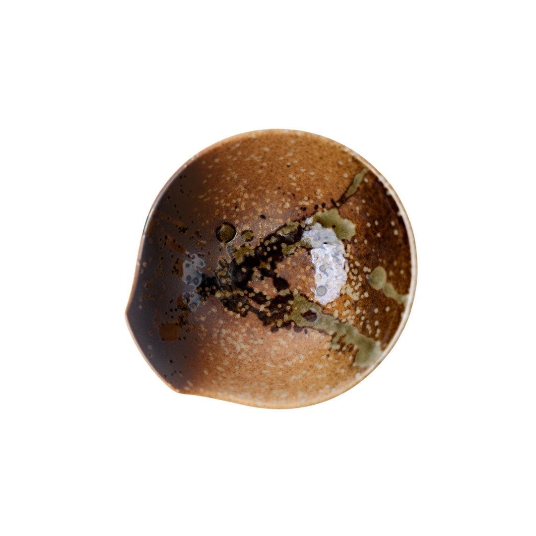 Bowl with Handle 13cm Wabi Sabi Glaze