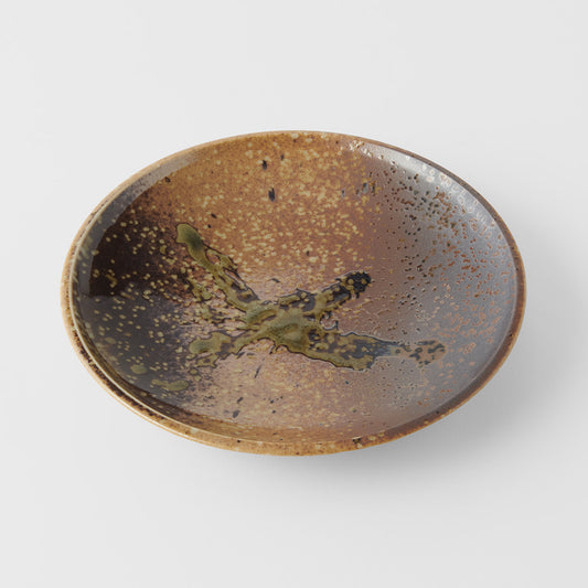 (B-GRADE) Side Plate 19.5cm Wabi Sabi Glaze