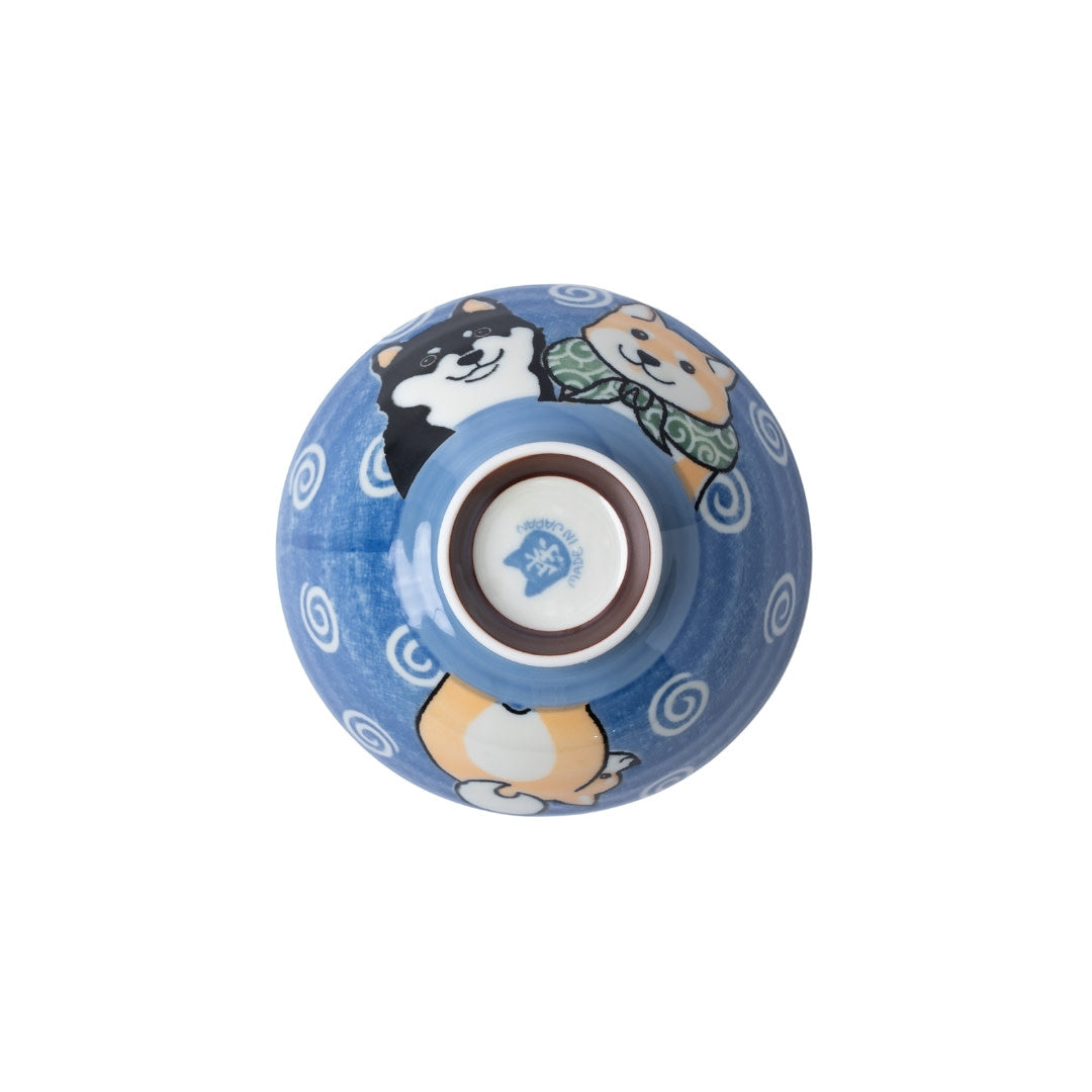 Rice Bowl 14cm Shiba Dog Design