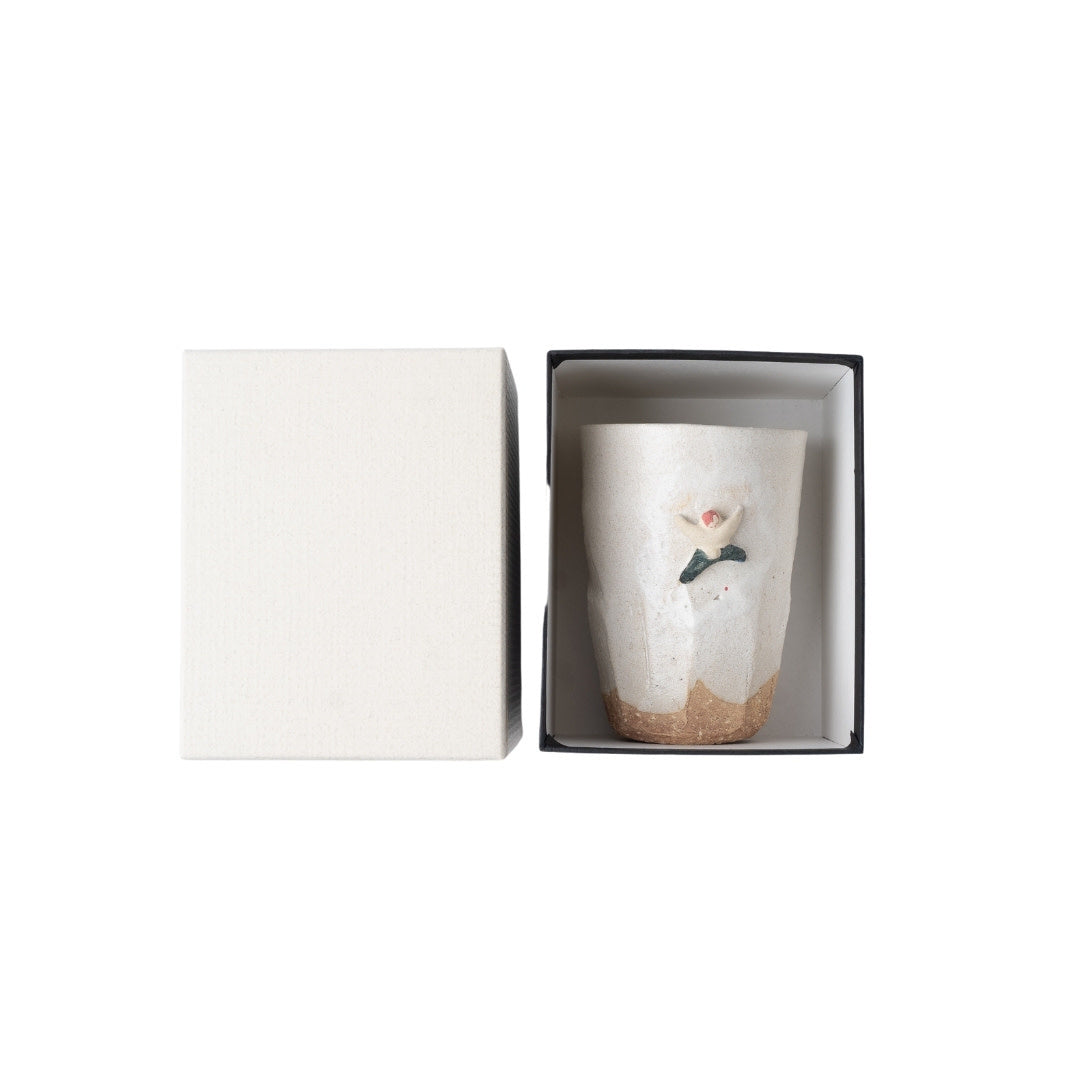 Gift Mug 285ml Tall Winter Rock Climber Design