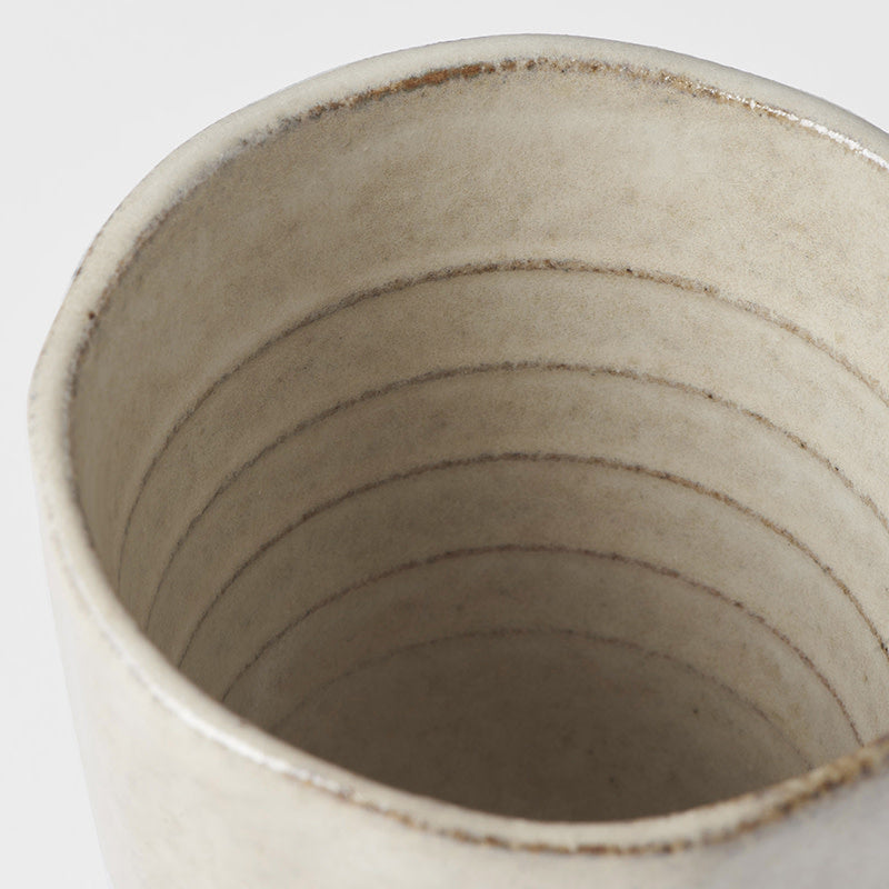 Lopsided Mug 275ml Fawn & Bisque Glaze