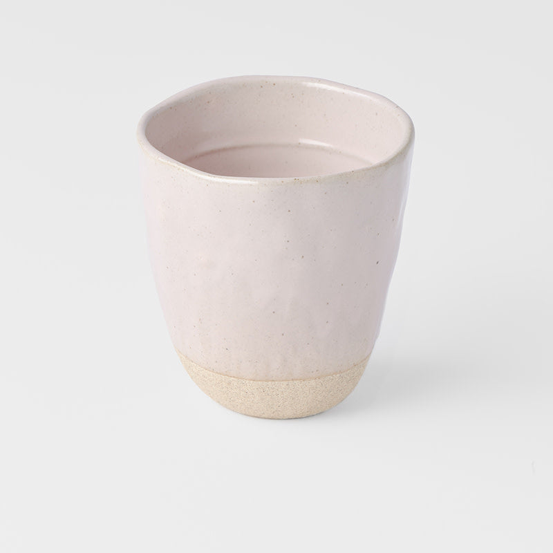 Lopsided Mug Large 275ml Sakura Pink & Bisque