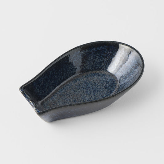 Spoon Rest Ramen Indigo Blue Glaze