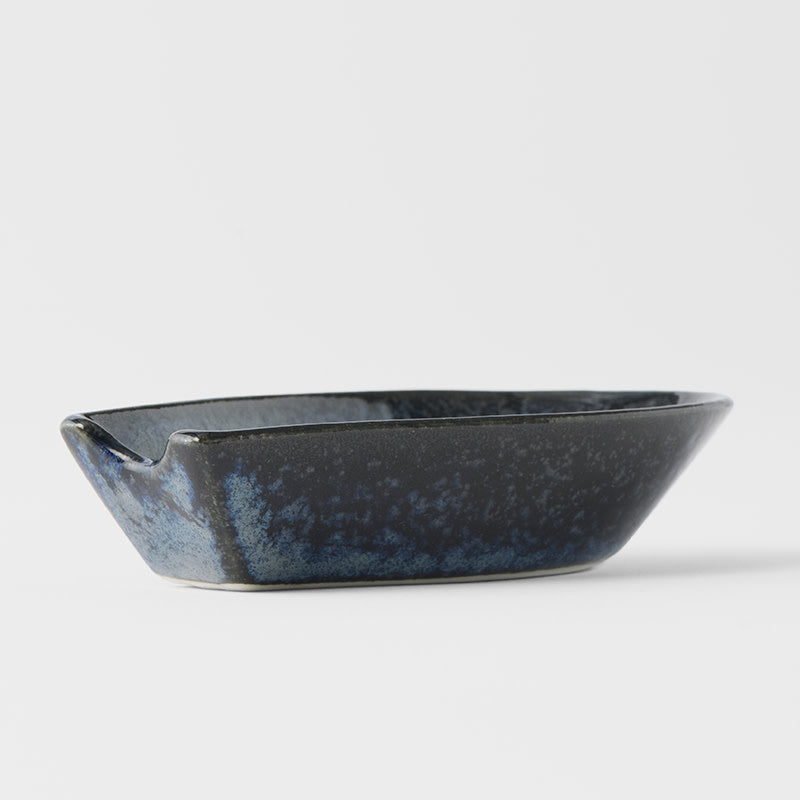 Spoon Rest Small Indigo Blue Glaze
