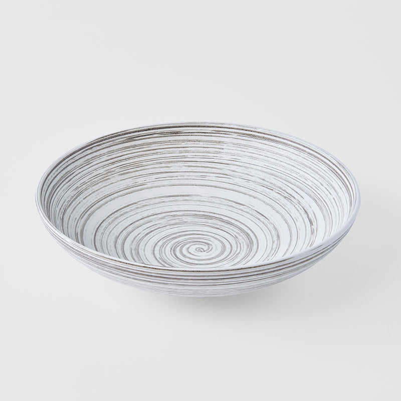 Serving Bowl 29cm Earth Swirl Glaze