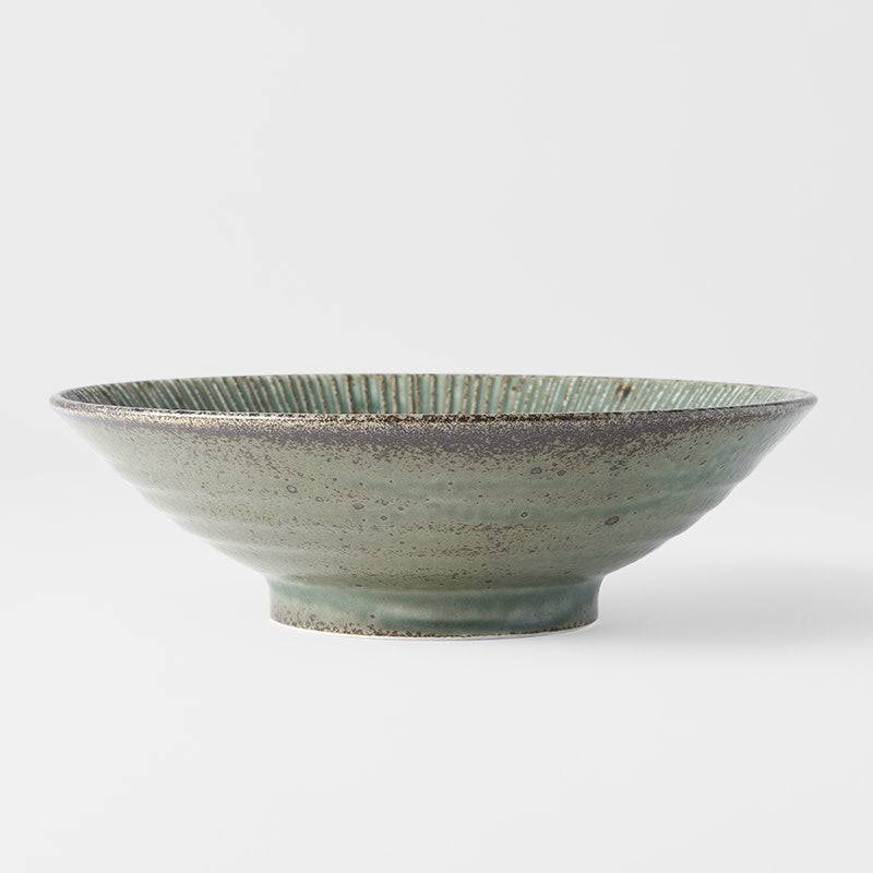Ramen Bowl 24.5cm Craft Green Glaze