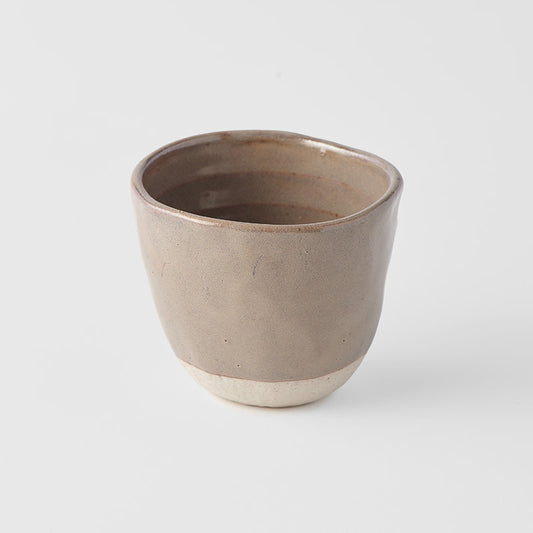 Lopsided Mug 200ml Mushroom Glaze