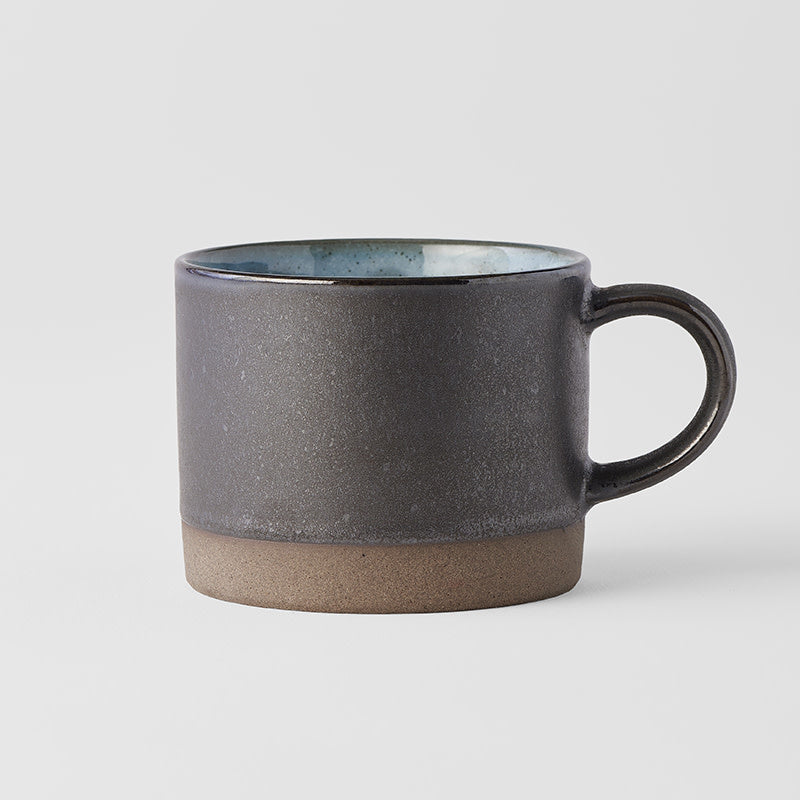 Mug with Handle 8.6cm Lake Blue Glaze