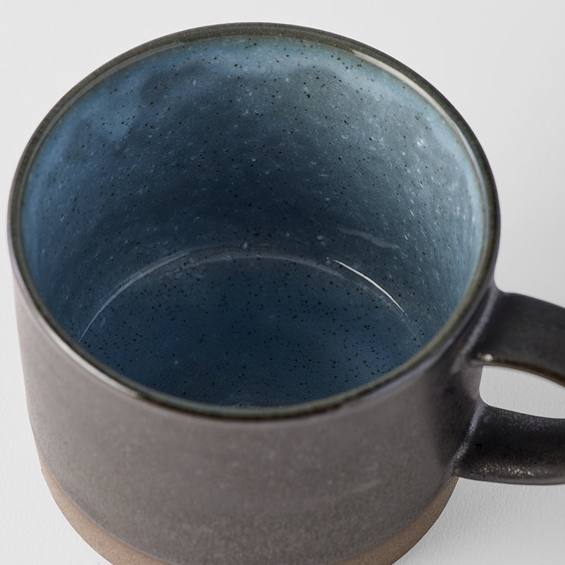 Mug with Handle 8.6cm Lake Blue Glaze