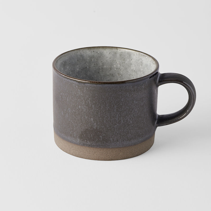 Mug with Handle 8.6cm Cloud Grey Glaze