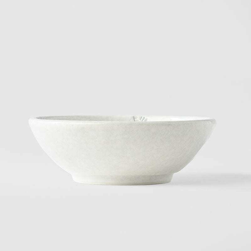 Bowl 13cm White Blossom Glaze - Made In Japan | Japanese Tableware