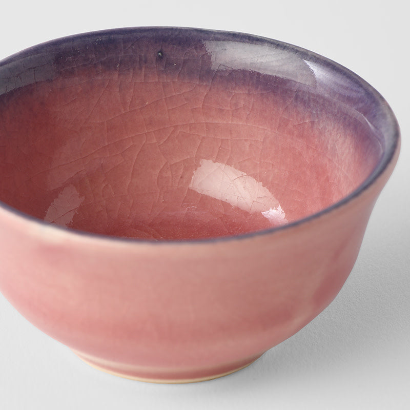 Sake Cup 5.3cm 30ml Momo Pink Glaze