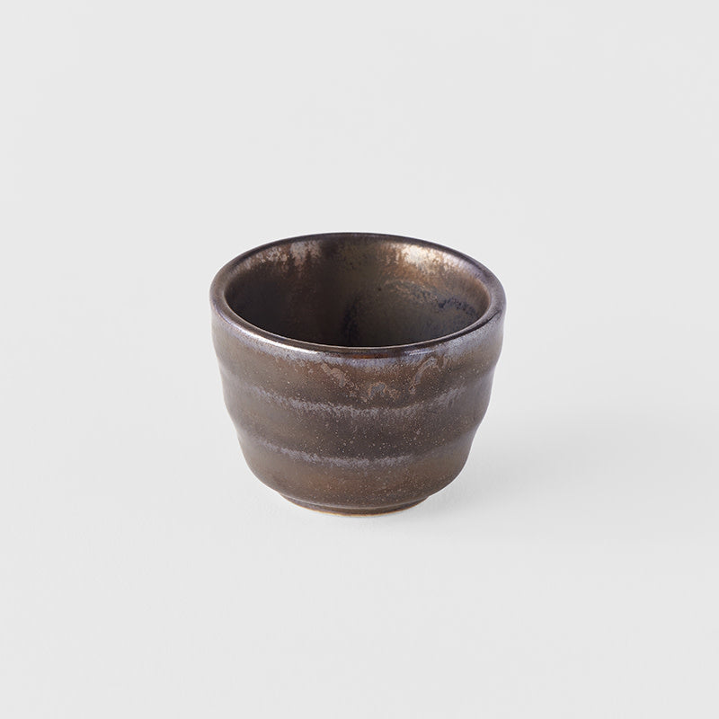 Sake Cup 30ml Kin Copper Glaze