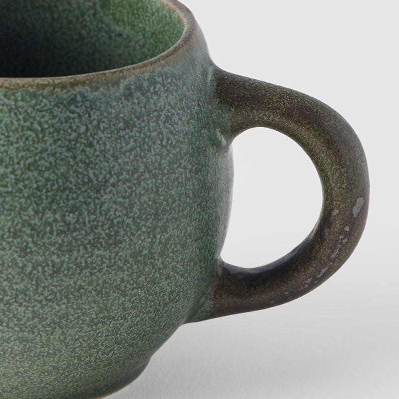 Maru Mug 300ml Forest Green Glaze