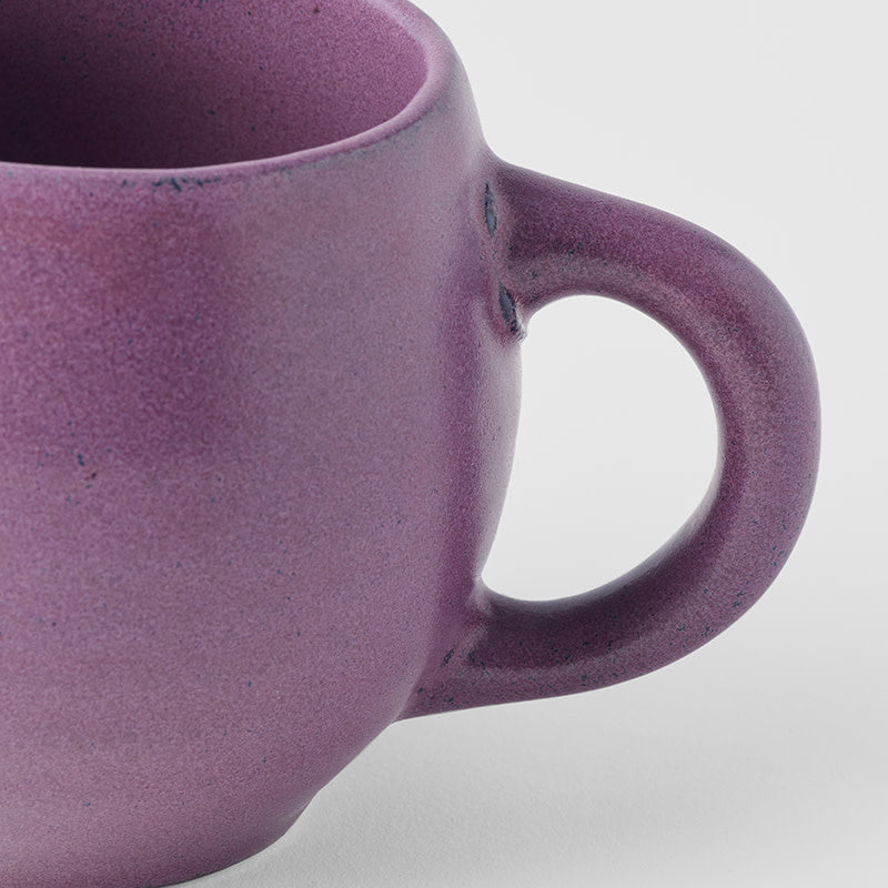 Maru Coffee Cup 9cm 300ml Plum Glaze